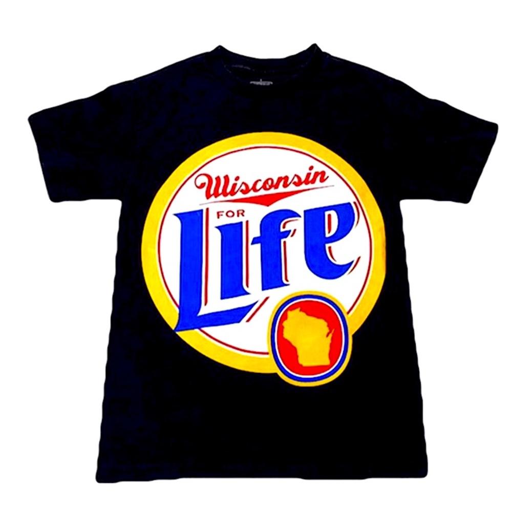 Wisconsin for Life State of Mind t-shirt
